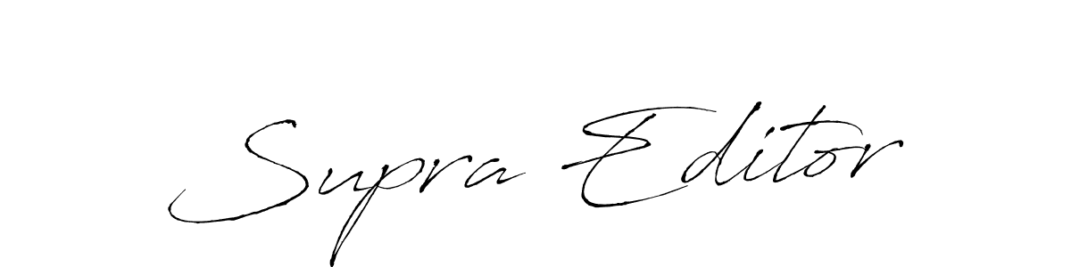 Here are the top 10 professional signature styles for the name Supra Editor. These are the best autograph styles you can use for your name. Supra Editor signature style 6 images and pictures png