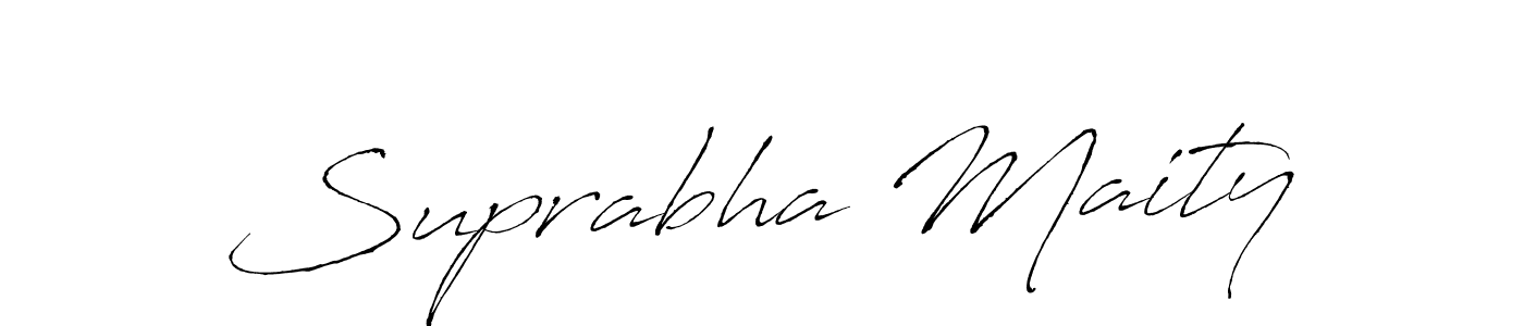 This is the best signature style for the Suprabha Maity name. Also you like these signature font (Antro_Vectra). Mix name signature. Suprabha Maity signature style 6 images and pictures png