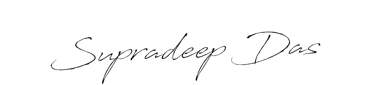 Supradeep Das stylish signature style. Best Handwritten Sign (Antro_Vectra) for my name. Handwritten Signature Collection Ideas for my name Supradeep Das. Supradeep Das signature style 6 images and pictures png