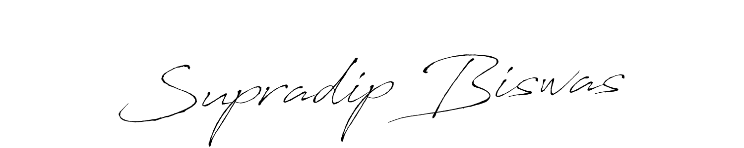 Make a beautiful signature design for name Supradip Biswas. With this signature (Antro_Vectra) style, you can create a handwritten signature for free. Supradip Biswas signature style 6 images and pictures png