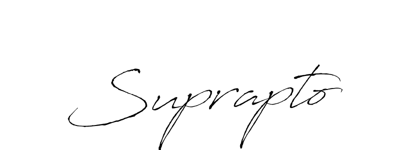 Here are the top 10 professional signature styles for the name Suprapto. These are the best autograph styles you can use for your name. Suprapto signature style 6 images and pictures png