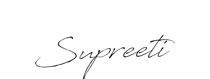 Antro_Vectra is a professional signature style that is perfect for those who want to add a touch of class to their signature. It is also a great choice for those who want to make their signature more unique. Get Supreeti name to fancy signature for free. Supreeti signature style 6 images and pictures png