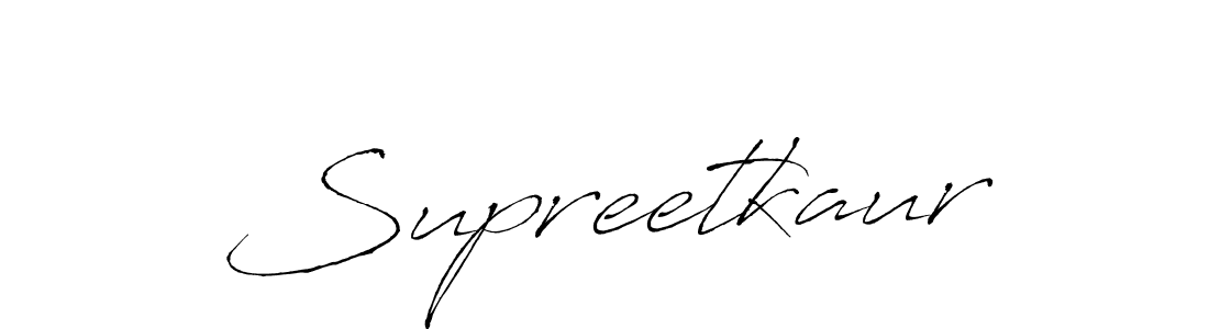 Use a signature maker to create a handwritten signature online. With this signature software, you can design (Antro_Vectra) your own signature for name Supreetkaur. Supreetkaur signature style 6 images and pictures png