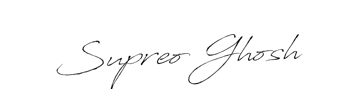 Also we have Supreo Ghosh name is the best signature style. Create professional handwritten signature collection using Antro_Vectra autograph style. Supreo Ghosh signature style 6 images and pictures png