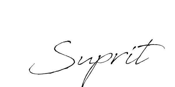 Make a beautiful signature design for name Suprit. With this signature (Antro_Vectra) style, you can create a handwritten signature for free. Suprit signature style 6 images and pictures png