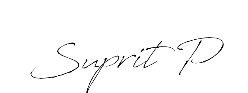 Best and Professional Signature Style for Suprit P. Antro_Vectra Best Signature Style Collection. Suprit P signature style 6 images and pictures png