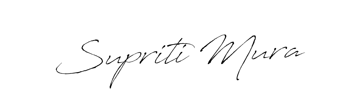 Antro_Vectra is a professional signature style that is perfect for those who want to add a touch of class to their signature. It is also a great choice for those who want to make their signature more unique. Get Supriti Mura name to fancy signature for free. Supriti Mura signature style 6 images and pictures png