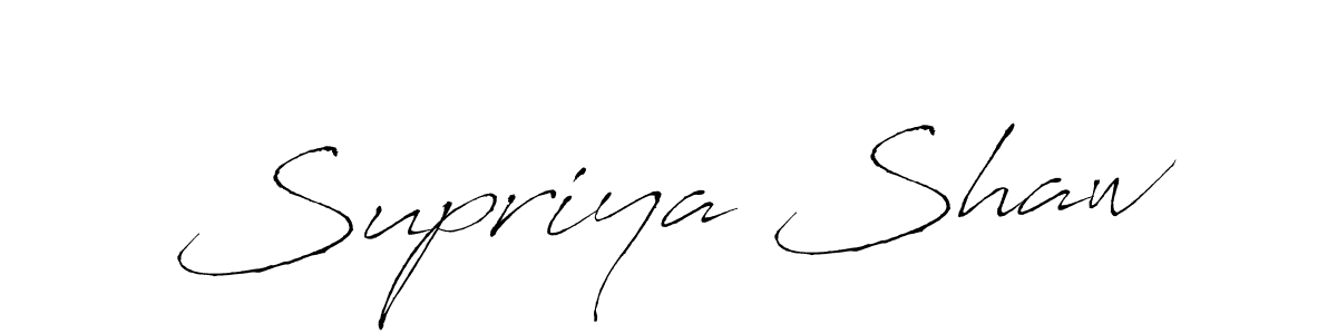 How to make Supriya Shaw signature? Antro_Vectra is a professional autograph style. Create handwritten signature for Supriya Shaw name. Supriya Shaw signature style 6 images and pictures png