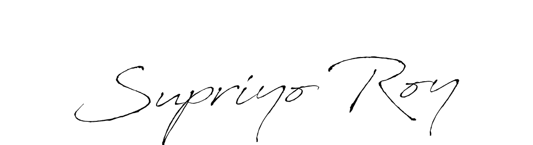 Also we have Supriyo Roy name is the best signature style. Create professional handwritten signature collection using Antro_Vectra autograph style. Supriyo Roy signature style 6 images and pictures png