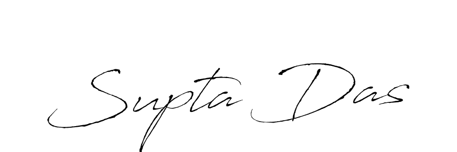 Make a beautiful signature design for name Supta Das. With this signature (Antro_Vectra) style, you can create a handwritten signature for free. Supta Das signature style 6 images and pictures png