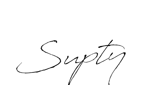 How to Draw Supty signature style? Antro_Vectra is a latest design signature styles for name Supty. Supty signature style 6 images and pictures png