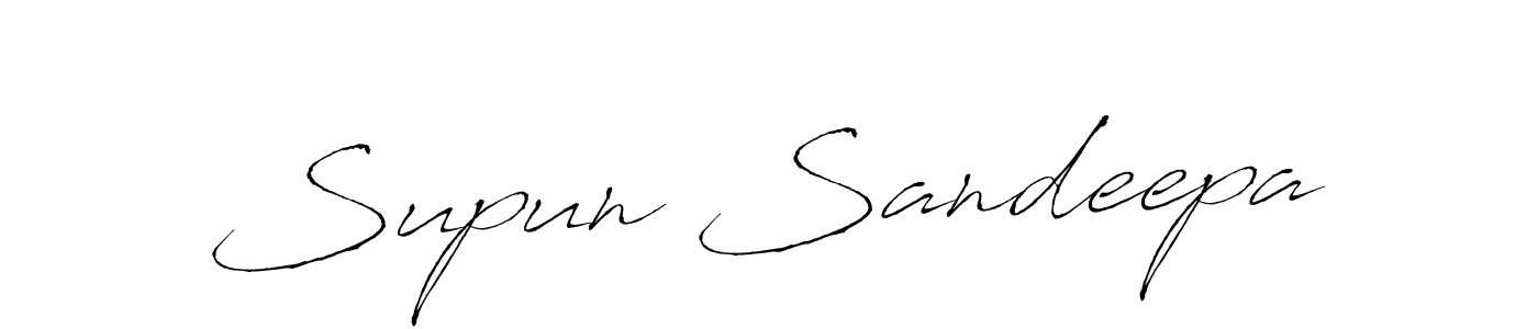 You should practise on your own different ways (Antro_Vectra) to write your name (Supun Sandeepa) in signature. don't let someone else do it for you. Supun Sandeepa signature style 6 images and pictures png