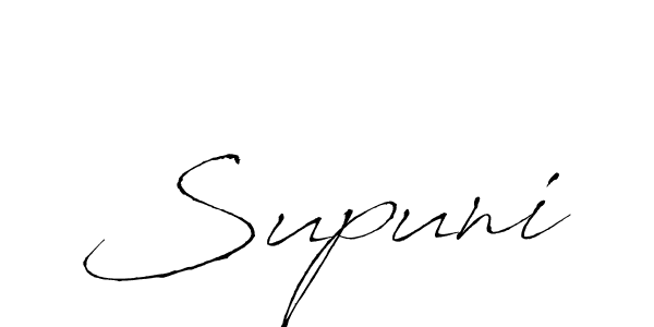Also we have Supuni name is the best signature style. Create professional handwritten signature collection using Antro_Vectra autograph style. Supuni signature style 6 images and pictures png
