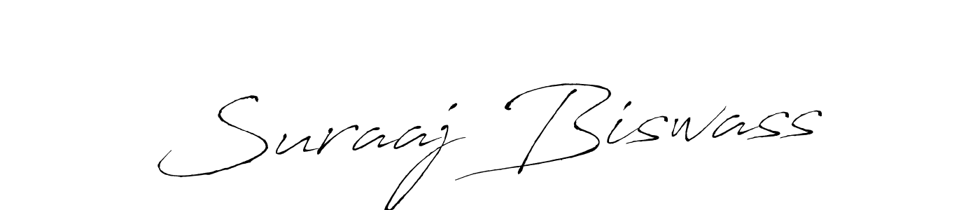 How to make Suraaj Biswass signature? Antro_Vectra is a professional autograph style. Create handwritten signature for Suraaj Biswass name. Suraaj Biswass signature style 6 images and pictures png