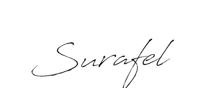 Create a beautiful signature design for name Surafel. With this signature (Antro_Vectra) fonts, you can make a handwritten signature for free. Surafel signature style 6 images and pictures png