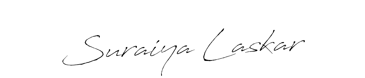 Antro_Vectra is a professional signature style that is perfect for those who want to add a touch of class to their signature. It is also a great choice for those who want to make their signature more unique. Get Suraiya Laskar name to fancy signature for free. Suraiya Laskar signature style 6 images and pictures png