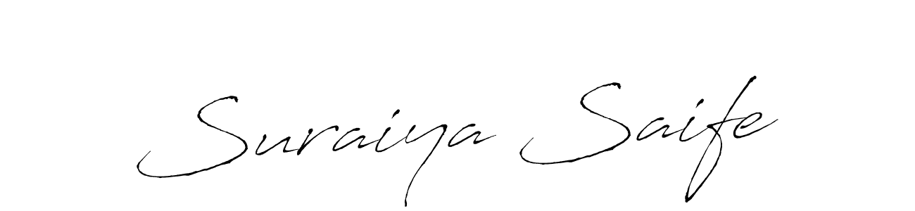 Make a short Suraiya Saife signature style. Manage your documents anywhere anytime using Antro_Vectra. Create and add eSignatures, submit forms, share and send files easily. Suraiya Saife signature style 6 images and pictures png