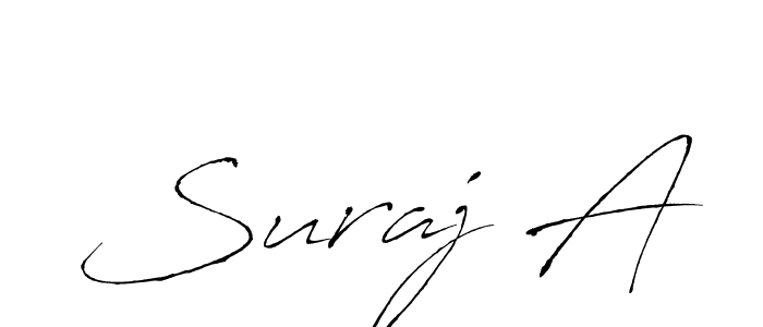 Once you've used our free online signature maker to create your best signature Antro_Vectra style, it's time to enjoy all of the benefits that Suraj A name signing documents. Suraj A signature style 6 images and pictures png