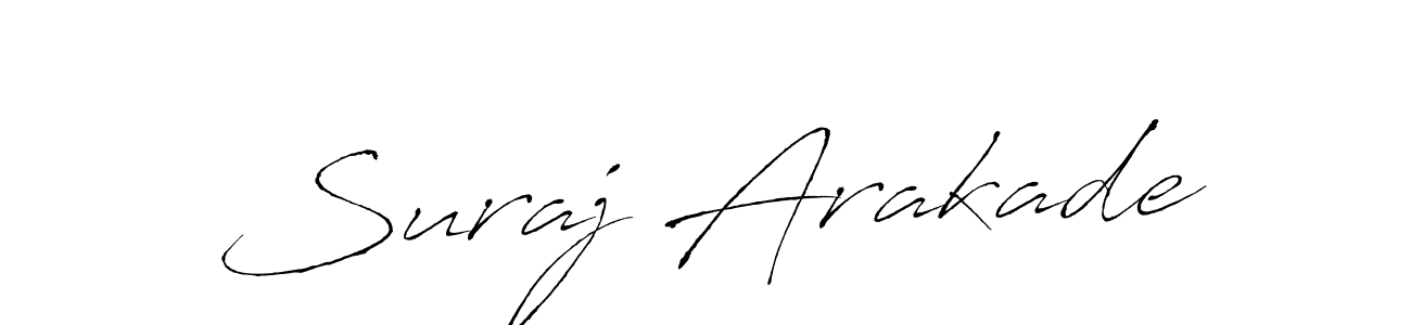 Similarly Antro_Vectra is the best handwritten signature design. Signature creator online .You can use it as an online autograph creator for name Suraj Arakade. Suraj Arakade signature style 6 images and pictures png