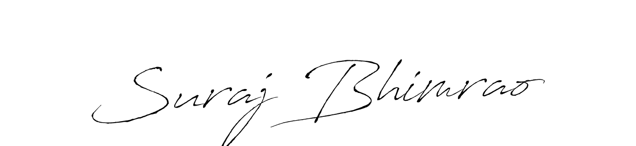 The best way (Antro_Vectra) to make a short signature is to pick only two or three words in your name. The name Suraj Bhimrao include a total of six letters. For converting this name. Suraj Bhimrao signature style 6 images and pictures png