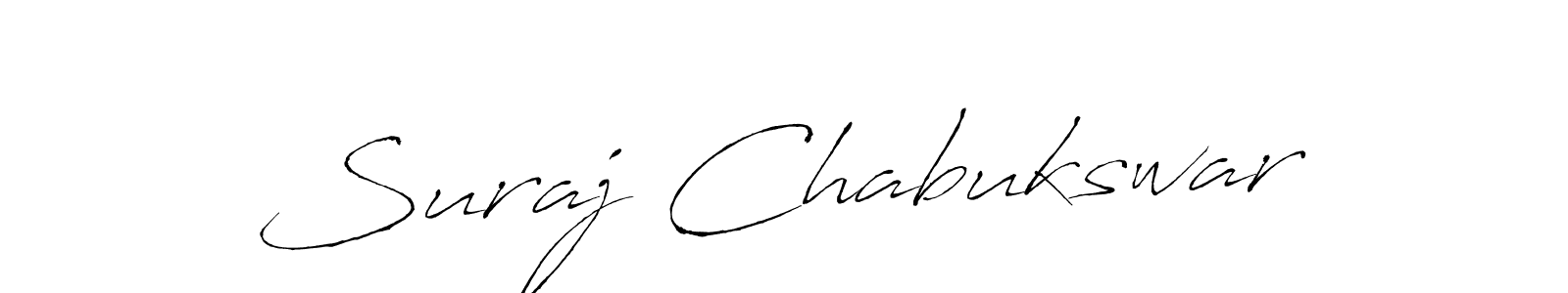 You should practise on your own different ways (Antro_Vectra) to write your name (Suraj Chabukswar) in signature. don't let someone else do it for you. Suraj Chabukswar signature style 6 images and pictures png