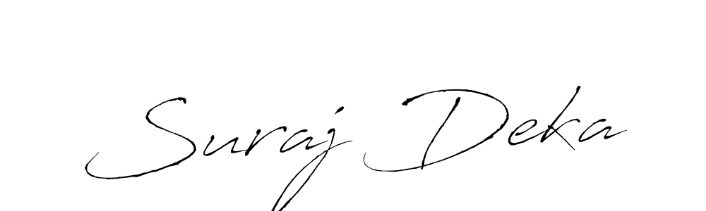 Similarly Antro_Vectra is the best handwritten signature design. Signature creator online .You can use it as an online autograph creator for name Suraj Deka. Suraj Deka signature style 6 images and pictures png