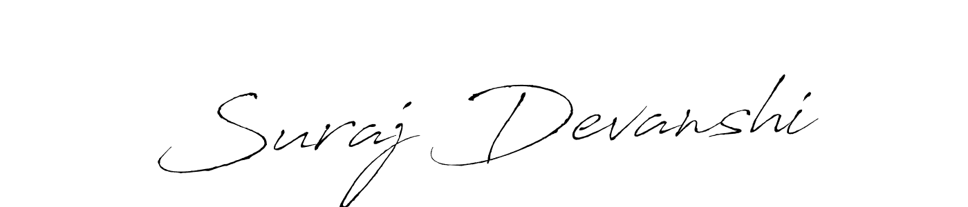 Once you've used our free online signature maker to create your best signature Antro_Vectra style, it's time to enjoy all of the benefits that Suraj Devanshi name signing documents. Suraj Devanshi signature style 6 images and pictures png