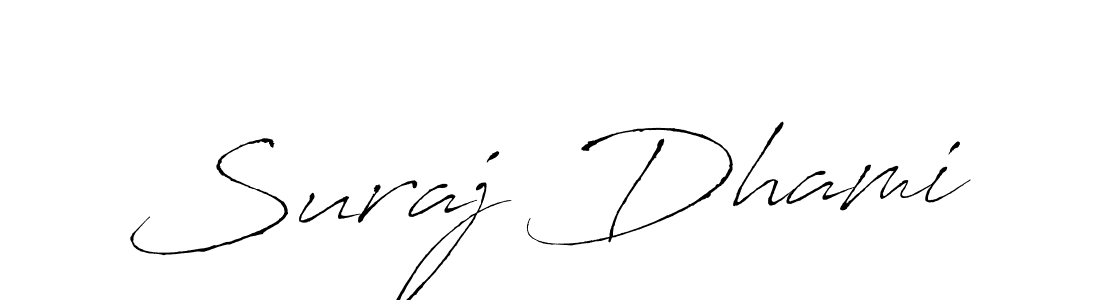 You should practise on your own different ways (Antro_Vectra) to write your name (Suraj Dhami) in signature. don't let someone else do it for you. Suraj Dhami signature style 6 images and pictures png