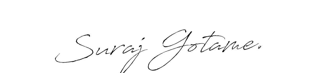 Also You can easily find your signature by using the search form. We will create Suraj Gotame. name handwritten signature images for you free of cost using Antro_Vectra sign style. Suraj Gotame. signature style 6 images and pictures png