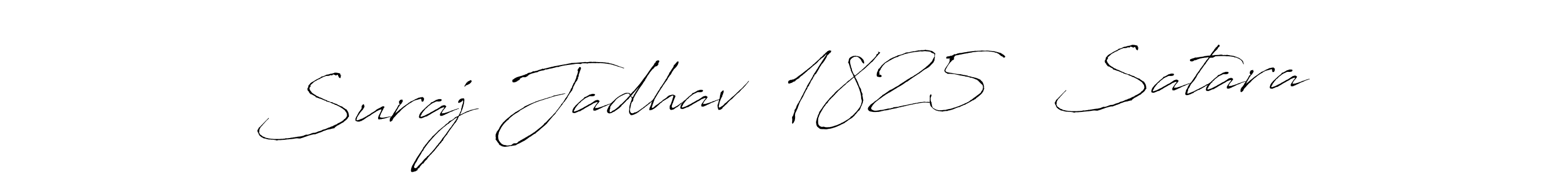 How to make Suraj Jadhav  1825   Satara name signature. Use Antro_Vectra style for creating short signs online. This is the latest handwritten sign. Suraj Jadhav  1825   Satara signature style 6 images and pictures png