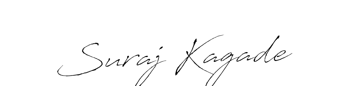 How to make Suraj Kagade signature? Antro_Vectra is a professional autograph style. Create handwritten signature for Suraj Kagade name. Suraj Kagade signature style 6 images and pictures png