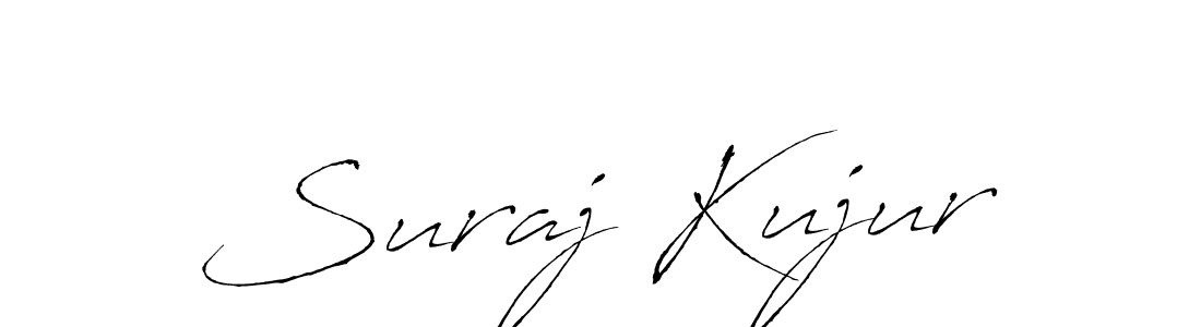 This is the best signature style for the Suraj Kujur name. Also you like these signature font (Antro_Vectra). Mix name signature. Suraj Kujur signature style 6 images and pictures png