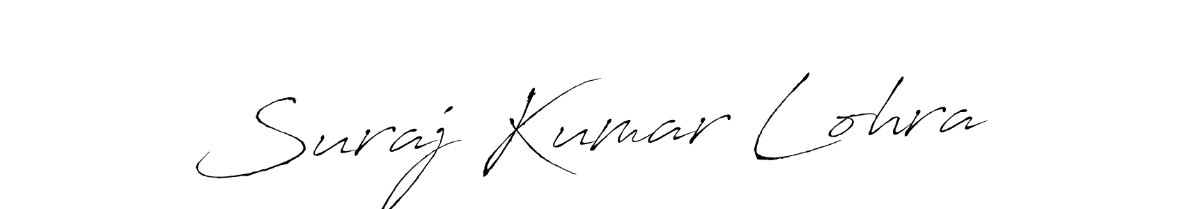 It looks lik you need a new signature style for name Suraj Kumar Lohra. Design unique handwritten (Antro_Vectra) signature with our free signature maker in just a few clicks. Suraj Kumar Lohra signature style 6 images and pictures png