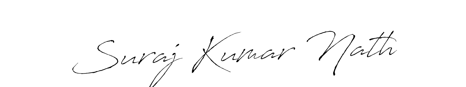 The best way (Antro_Vectra) to make a short signature is to pick only two or three words in your name. The name Suraj Kumar Nath include a total of six letters. For converting this name. Suraj Kumar Nath signature style 6 images and pictures png