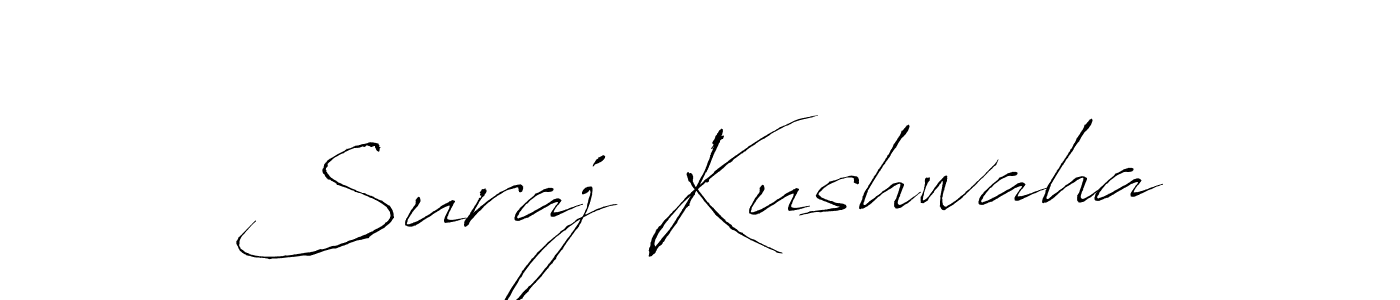 Suraj Kushwaha stylish signature style. Best Handwritten Sign (Antro_Vectra) for my name. Handwritten Signature Collection Ideas for my name Suraj Kushwaha. Suraj Kushwaha signature style 6 images and pictures png