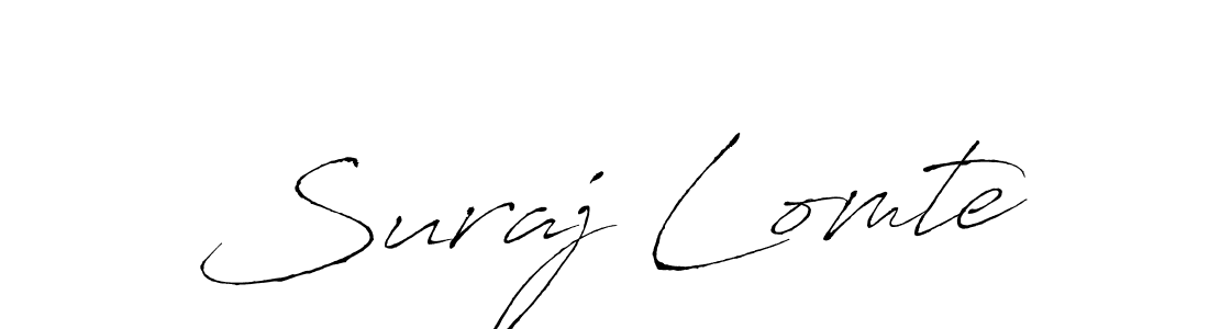 You should practise on your own different ways (Antro_Vectra) to write your name (Suraj Lomte) in signature. don't let someone else do it for you. Suraj Lomte signature style 6 images and pictures png