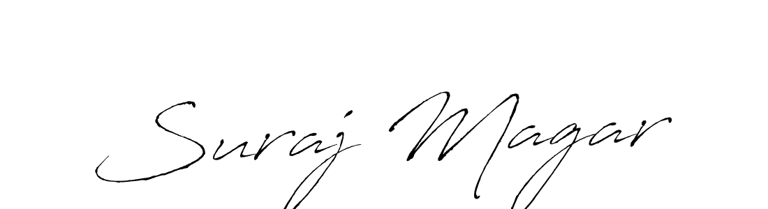 The best way (Antro_Vectra) to make a short signature is to pick only two or three words in your name. The name Suraj Magar include a total of six letters. For converting this name. Suraj Magar signature style 6 images and pictures png