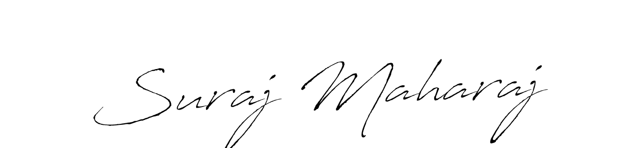 How to make Suraj Maharaj signature? Antro_Vectra is a professional autograph style. Create handwritten signature for Suraj Maharaj name. Suraj Maharaj signature style 6 images and pictures png