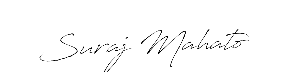 It looks lik you need a new signature style for name Suraj Mahato. Design unique handwritten (Antro_Vectra) signature with our free signature maker in just a few clicks. Suraj Mahato signature style 6 images and pictures png
