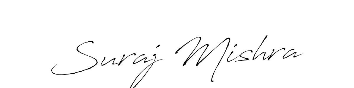 Antro_Vectra is a professional signature style that is perfect for those who want to add a touch of class to their signature. It is also a great choice for those who want to make their signature more unique. Get Suraj Mishra name to fancy signature for free. Suraj Mishra signature style 6 images and pictures png