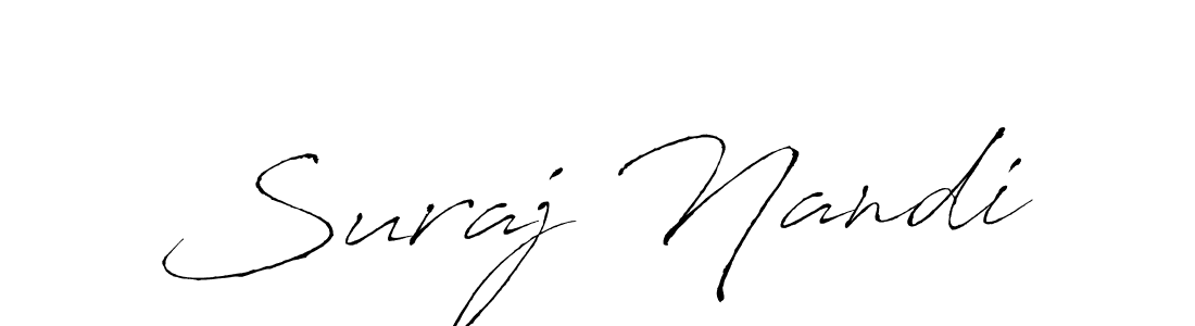 Also You can easily find your signature by using the search form. We will create Suraj Nandi name handwritten signature images for you free of cost using Antro_Vectra sign style. Suraj Nandi signature style 6 images and pictures png