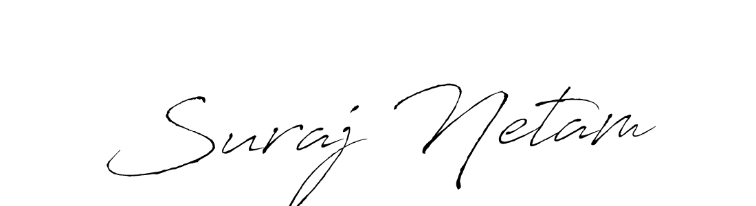 You should practise on your own different ways (Antro_Vectra) to write your name (Suraj Netam) in signature. don't let someone else do it for you. Suraj Netam signature style 6 images and pictures png