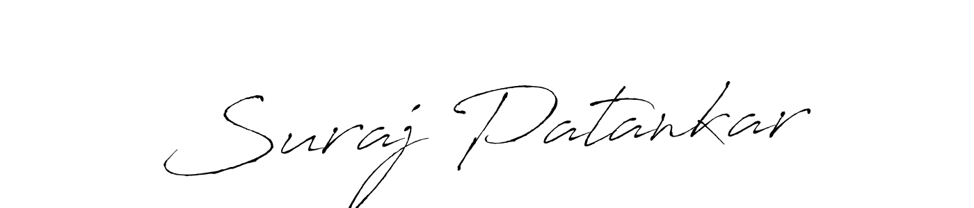 It looks lik you need a new signature style for name Suraj Patankar. Design unique handwritten (Antro_Vectra) signature with our free signature maker in just a few clicks. Suraj Patankar signature style 6 images and pictures png