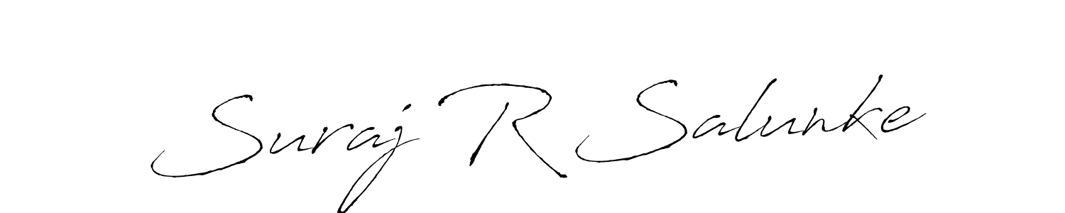 It looks lik you need a new signature style for name Suraj R Salunke. Design unique handwritten (Antro_Vectra) signature with our free signature maker in just a few clicks. Suraj R Salunke signature style 6 images and pictures png