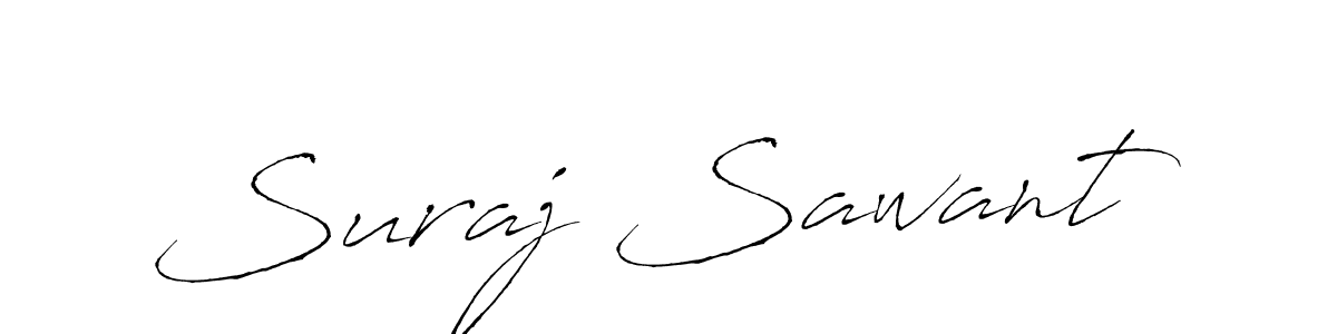 Make a beautiful signature design for name Suraj Sawant. Use this online signature maker to create a handwritten signature for free. Suraj Sawant signature style 6 images and pictures png