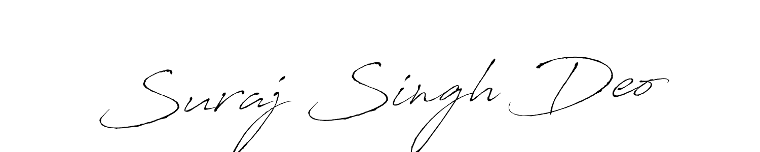 Also we have Suraj Singh Deo name is the best signature style. Create professional handwritten signature collection using Antro_Vectra autograph style. Suraj Singh Deo signature style 6 images and pictures png