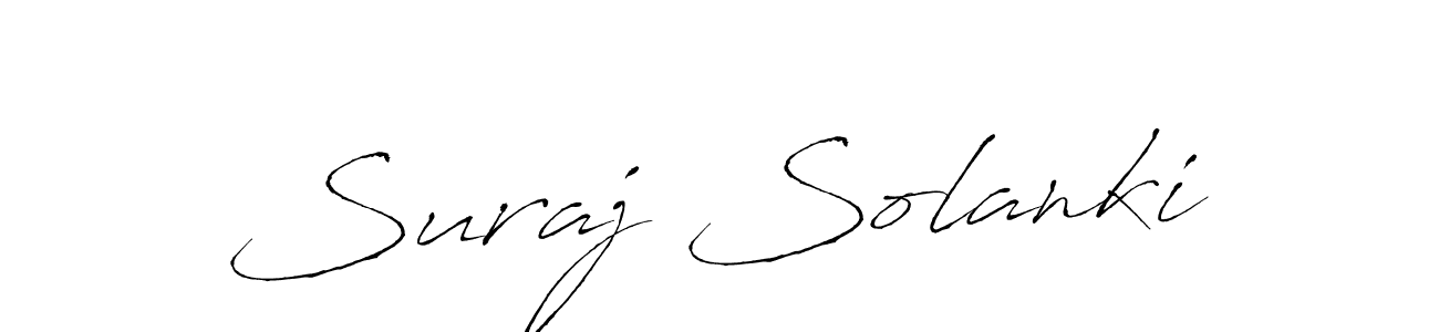 You should practise on your own different ways (Antro_Vectra) to write your name (Suraj Solanki) in signature. don't let someone else do it for you. Suraj Solanki signature style 6 images and pictures png