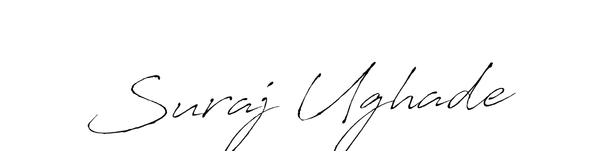 if you are searching for the best signature style for your name Suraj Ughade. so please give up your signature search. here we have designed multiple signature styles  using Antro_Vectra. Suraj Ughade signature style 6 images and pictures png