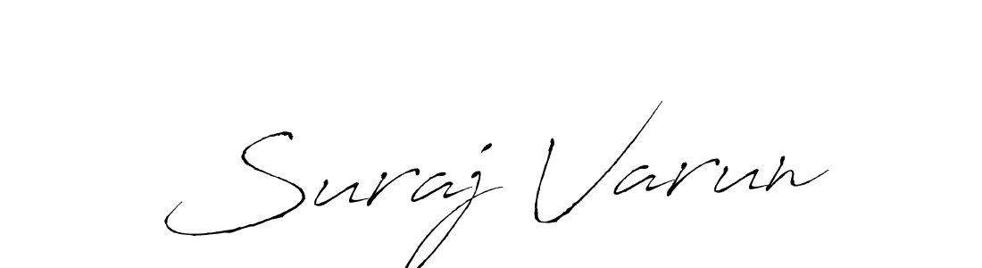 Also we have Suraj Varun name is the best signature style. Create professional handwritten signature collection using Antro_Vectra autograph style. Suraj Varun signature style 6 images and pictures png