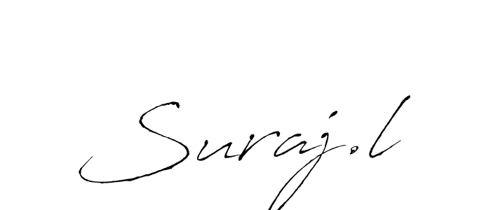 Also You can easily find your signature by using the search form. We will create Suraj.l name handwritten signature images for you free of cost using Antro_Vectra sign style. Suraj.l signature style 6 images and pictures png